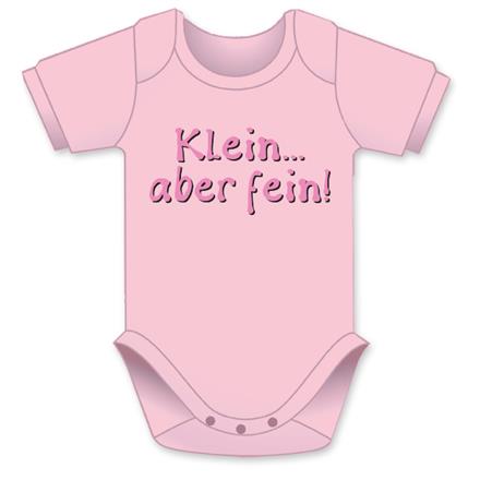 Klein aber fein rosa Body