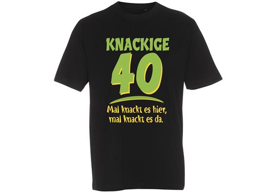 Knackige 40 T-Shirt - XXL