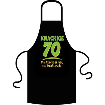 Knackige 70 Schürze