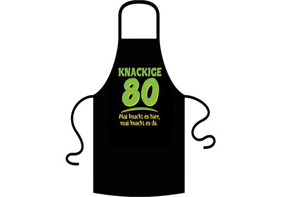 Knackige 80 Schürze