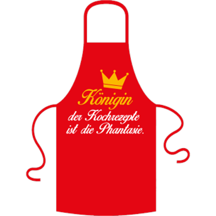 Königin Kochrezepte Schürze