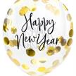 Konfettiballon New Year (27 cm) | Bild 1