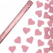 Konfettikanone Herz roségold 60 cm | Bild 1