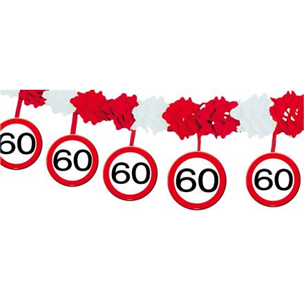 Krepp Girlande 60. Geburtstag