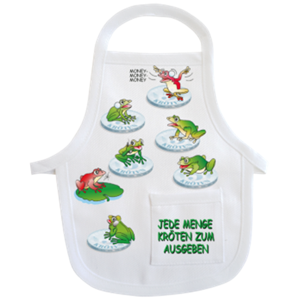 Kröten Mini-Schürze