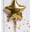 Kuchenkerzen Stern Happy Birthday | Bild 3