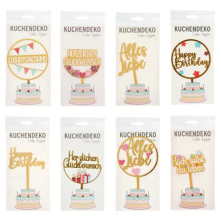 Kuchenstecker Glückwünsche