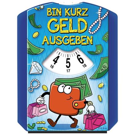 Kurz Geld ausgeben Parkscheibe