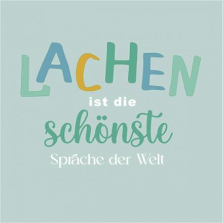 Lachen Sprache Serviette