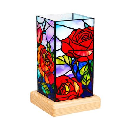 LED-Tischleuchte Rose