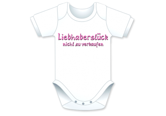 Liebhaberstück Body - Grösse 74/80