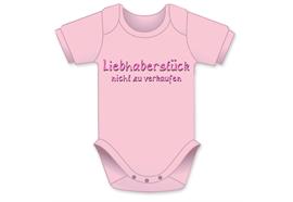 Liebhaberstück rosa Body - Grösse 74/80