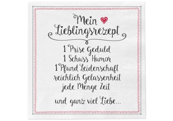Lieblingsrezept Serviette