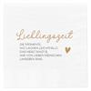 Lieblingszeit Serviette