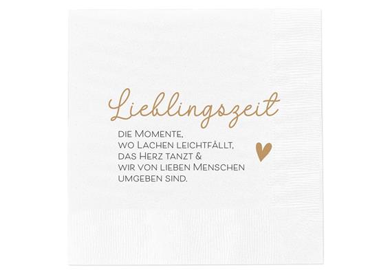 Lieblingszeit Serviette