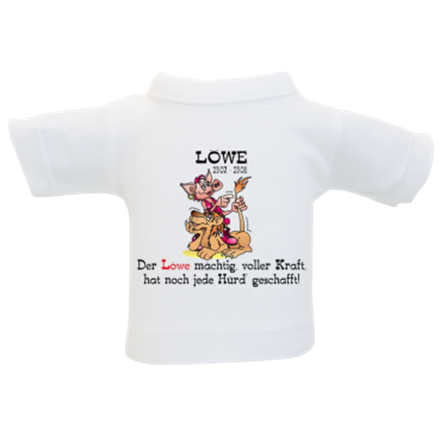 Löwe Sternzeichen Mini-T-Shirt
