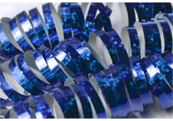 Luftschlange metallic blau | Bild 2