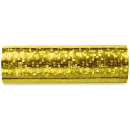 Luftschlange metallic gold