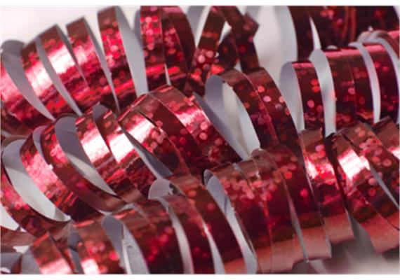 Luftschlange metallic rot | Bild 2