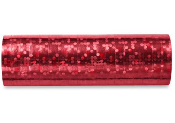 Luftschlange metallic rot | Bild 1