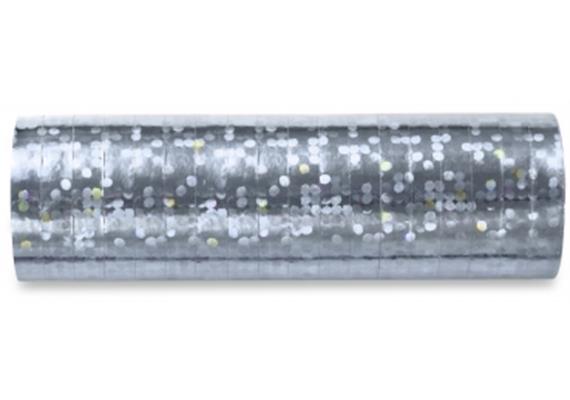 Luftschlange metallic silber | Bild 1