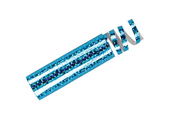 Luftschlange metallic türkis