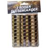 Luftschlangen Happy Birthday gold-schwarz