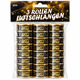 Luftschlangen Happy Birthday gold-schwarz