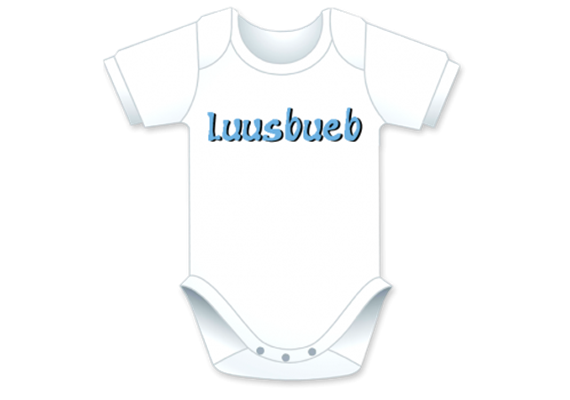 Luusbueb Body - Grösse 62/68