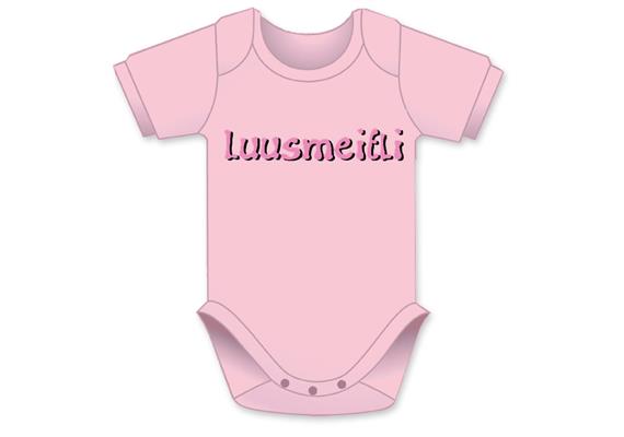 Luusmeitli rosa Body - Grösse 62/68