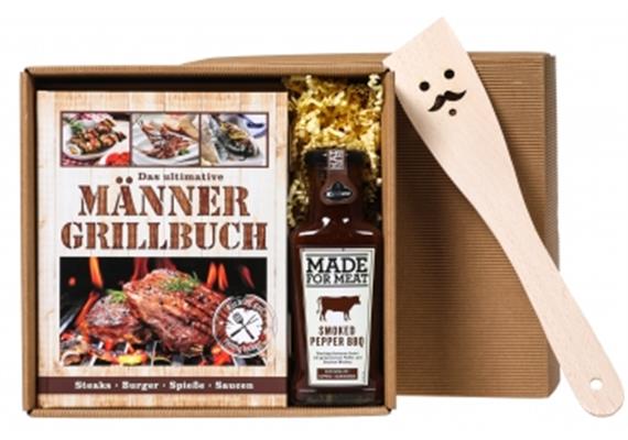 Männer Grillbuch Geschenksbox
