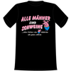 Männer Schweine T-Shirt - M