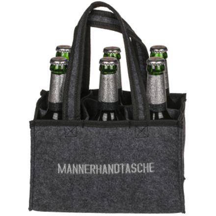Männerhandtasche Flaschentasche