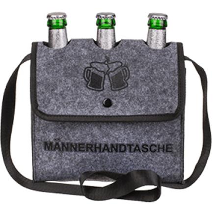 Männerhandtasche Umhänge Flaschentasche