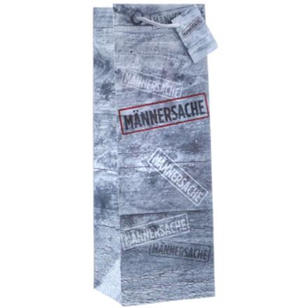 Männersache Geschenksack (Flasche)