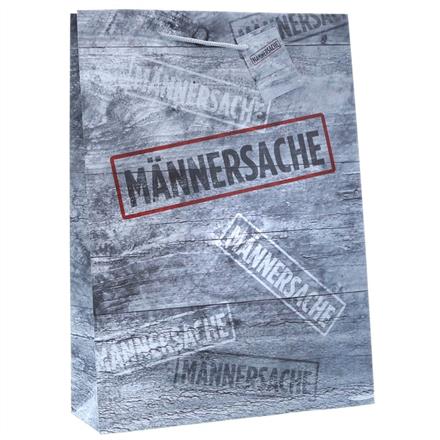 Männersache Geschenktasche (L)