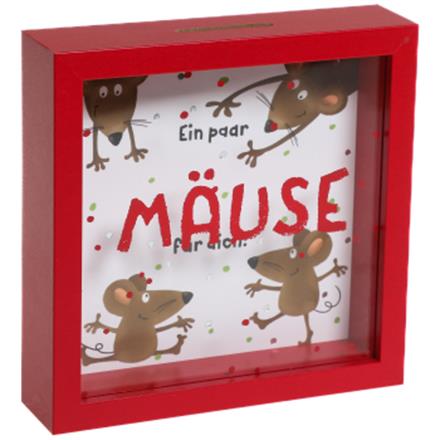 Mäuse Holz Sparkasse
