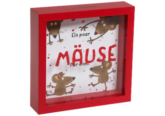 Mäuse Holz Sparkasse