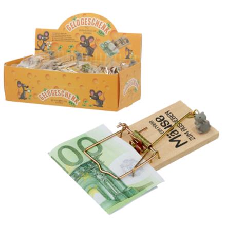 Mäusefalle Geldgeschenk