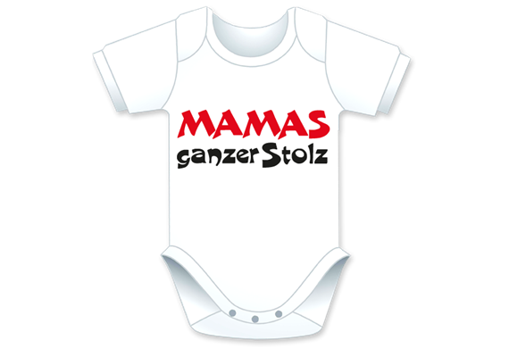 Mamas Stolz Body - Grösse 74/80