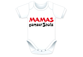 Mamas Stolz Body - Grösse 74/80