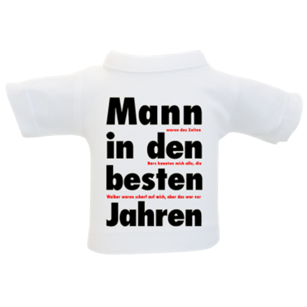 Mann beste Jahre Mini-T-Shirt