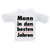 Mann beste Jahre Mini-T-Shirt