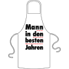 Mann in den besten Jahren Schürze