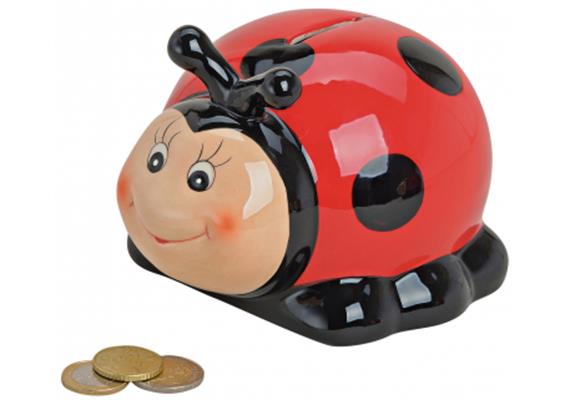 Marienkäfer Sparkasse 12 cm