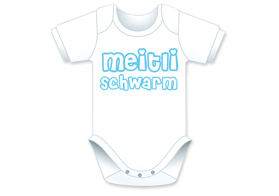 Meitli Schwarm Body - Grösse 74/80
