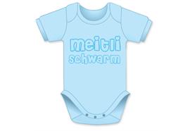 Meitli Schwarm hellblau Body - Grösse 74/80