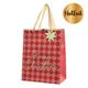 Merry Christmas rot Geschenktasche (L)