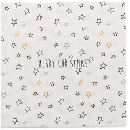 Merry Christmas Sterne Serviette