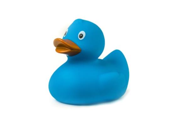 Mini Badeente blau